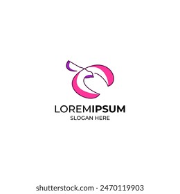 Bird Lineart Logo Design for Your Company Logo, Beautiful Bird Modern Logo Design