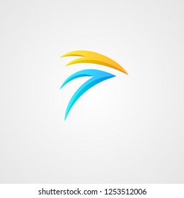 Bird Logo Abstract