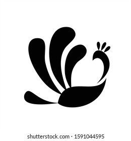 Bird Logo abstract design vector template. Flying Bird logotype concept icon.