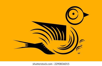 Bird Logo abstract template vector design