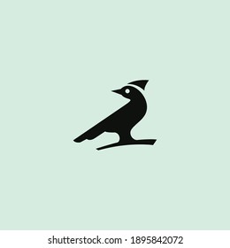 bird logo abstract vector icon illustration