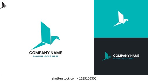 Bird logo - All elements on this template are editable with vector software, suitable for Bird Business / Industry.