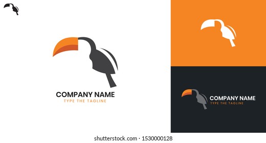 Bird logo - All elements on this template are editable with vector software, suitable for Bird Business / Industry.