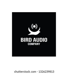 bird logo audio