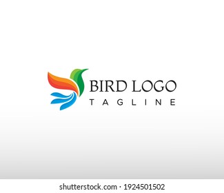 Bird logo beauty bird logo fullcolour creative logo 