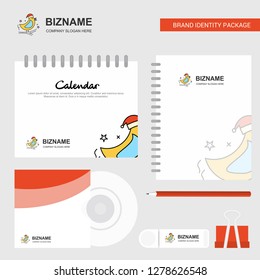 Bird  Logo, Calendar Template, CD Cover, Diary and USB Brand Stationary Package Design Vector Template