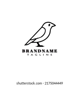 Bird Logo Cartoon Icon Design Creative Stock Vector (Royalty Free ...
