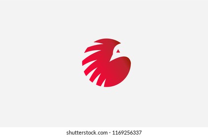 Bird logo company. Vector