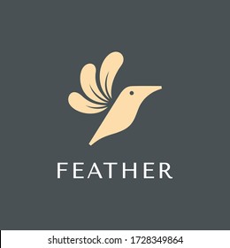 bird logo concept inspiration with modern design style, vector illustration template