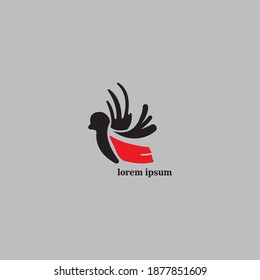 bird logo creative design vector illustration