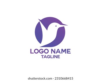 Bird logo design. Business. Bird vector art. Creative design.Unique. Abstract Bird Logos. Premium vector. Animale.