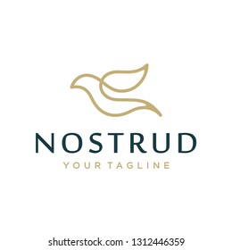 Bird logo design concept. Universal bird design.