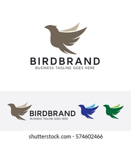 Bird logo design. Creative and Modern logo concept. Vector logo template