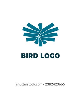 Bird Logo Design. Geometric Bird Logo Design. Wings Bird Logo abstract design. professional bird logo design.
