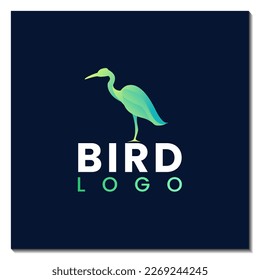 	
logotipo de diseño logotipo de pájaro degradado colorido