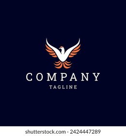Bird logo design icon template