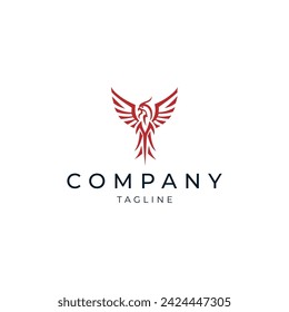 Bird logo design icon template
