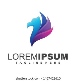 Bird Logo Design Illustration Vector