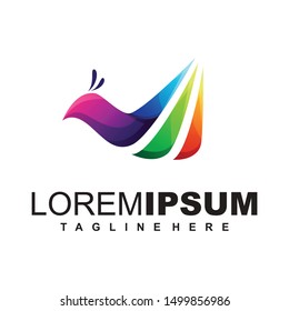 Bird Logo Design Illustration Vector