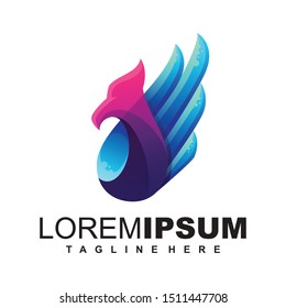 Bird Logo Design Illustration Vector
