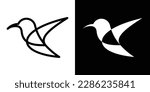 bird logo design line icon vector illustration 4