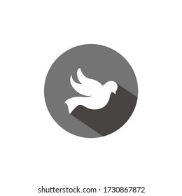 bird logo design silhouette flat design