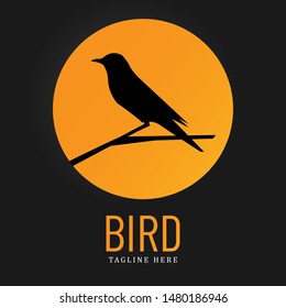 bird logo design. simple logo