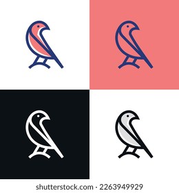 Diseño de logotipo para aves Modelo de logotipo para aves