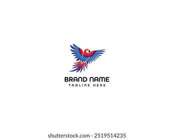 Bird Logo Design Template Monogra