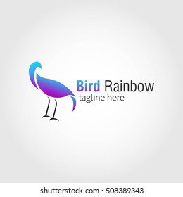 Bird Logo Design template. Vector Illustration