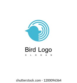 Bird Logo Design Vector