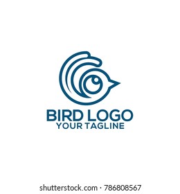 Bird Logo Design Vector