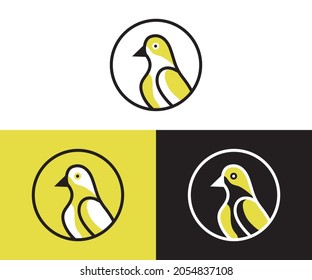  bird logo design vector format
