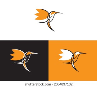  bird logo design vector format