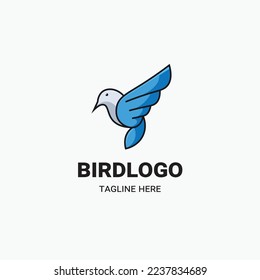bird logo logo design vector free
