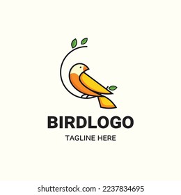 bird logo logo design vector free