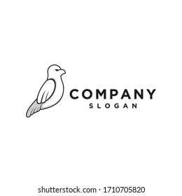 bird logo design vector illustration