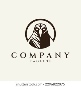 Design des Vogellogo, Vektorgrafik