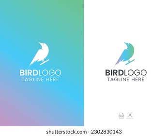 Bird logo design vector illustration
