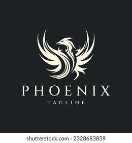 Ilustración vectorial de diseño de logotipo de aves
