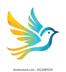 Bird Logo Design Vector Illustration 