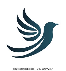 Bird Logo Design Vector Illustration 
