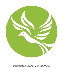 Bird Logo Design Vector Illustration 