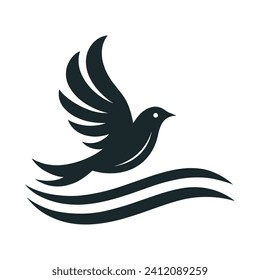 Bird Logo Design Vector Illustration 