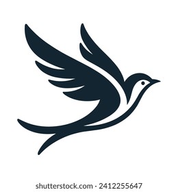 Bird Logo Design Vector Illustration 