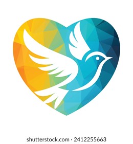 Bird Logo Design Vector Illustration 