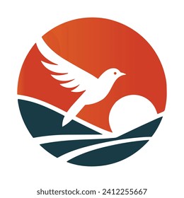 Bird Logo Design Vector Illustration 