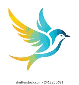 Bird Logo Design Vector Illustration 