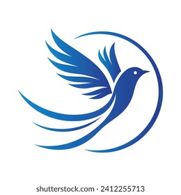 Bird Logo Design Vector Illustration 