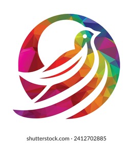 Bird Logo Design Vector Illustration 